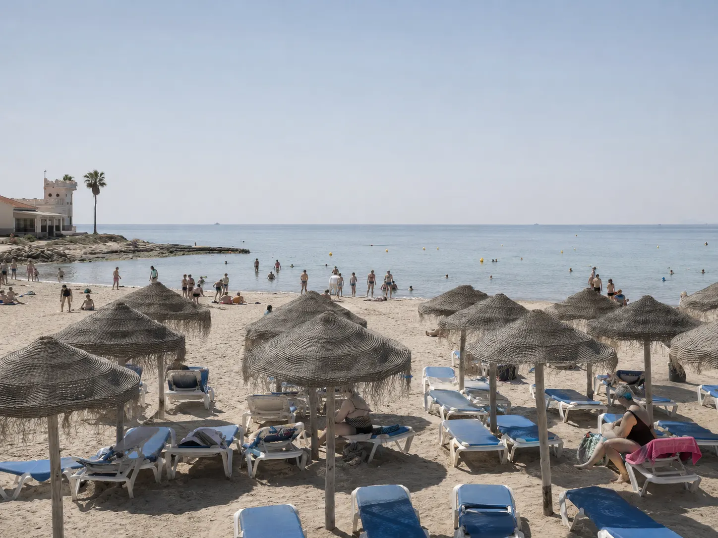 Panorámica de la Costa Blanca, litoral de la provincia de Alicante