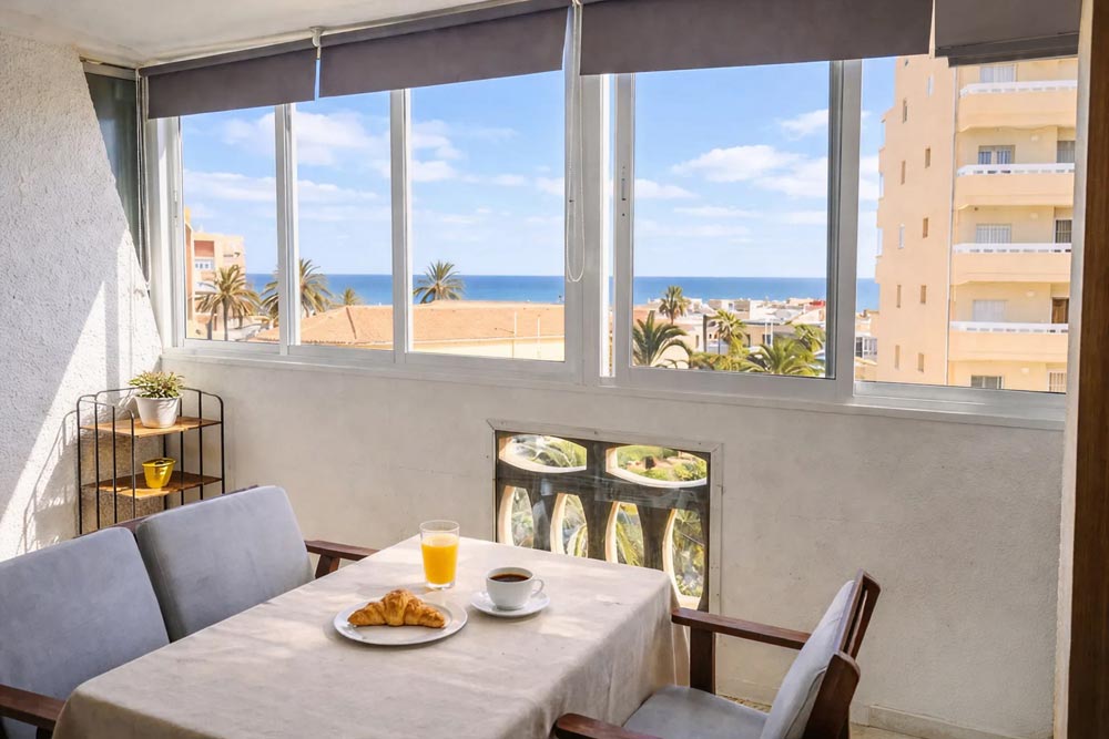 Terraza del apartamento La Mata Beach